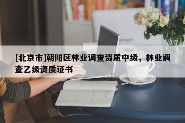 [北京市]朝陽區(qū)林業(yè)調(diào)查資質(zhì)中級(jí)，林業(yè)調(diào)查乙級(jí)資質(zhì)證書